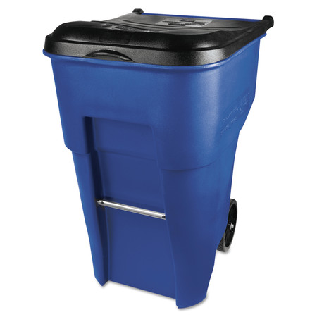 Rubbermaid Commercial 95 gal. Square Trash Can FG9W2273BLUE